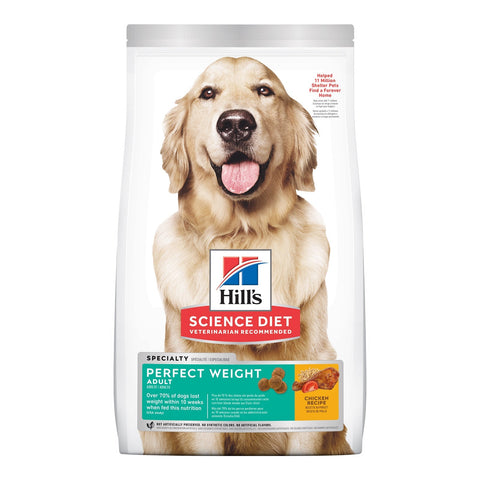 11.34KG Adult Perfect Weight Chicken Recipe Dog Food