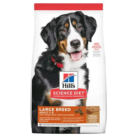14.97kg Hill's Science Diet Lamb & Rice Large Breed Adult Dog Food