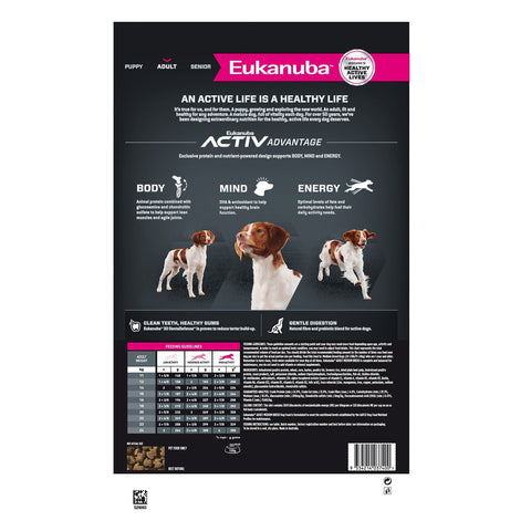 15kg Eukanuba Adult Medium Breed Dry Dogs Food