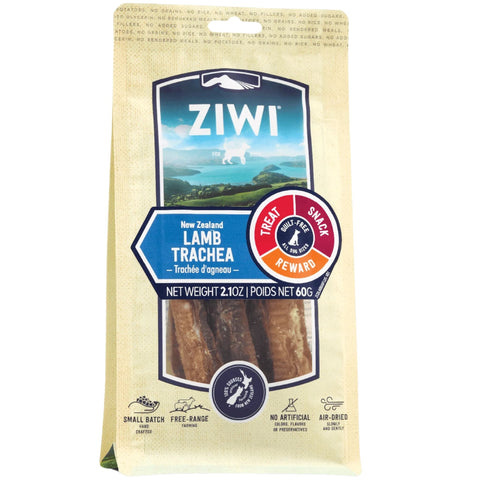 ZIWI Dog Treats Lamb Trachea