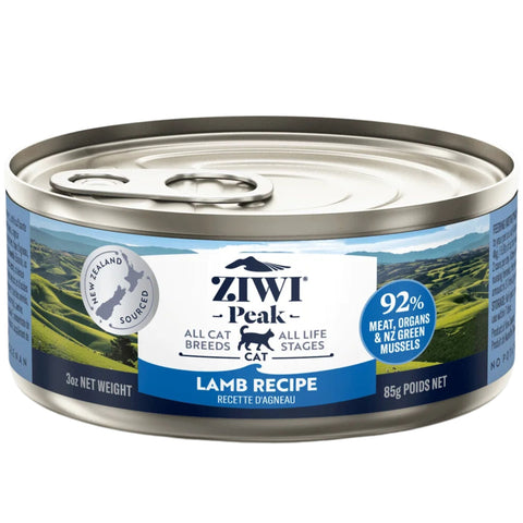 ZIWI Peak Cat Food Cans Lamb