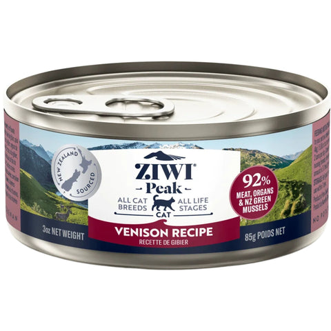 ZIWI Peak Cat Food Cans Venison