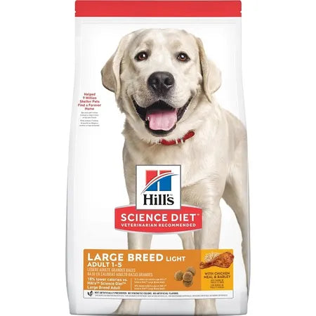 12KG Hill's Science Diet Adult Light Large Breed Dog Food
