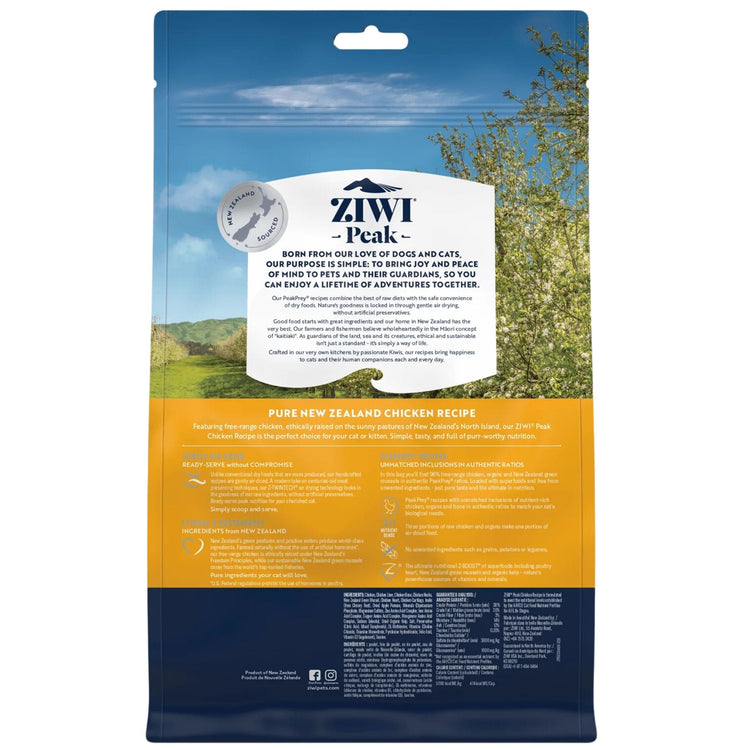 ZIWI Peak Cat Food Air Dried Free-Range Chicken