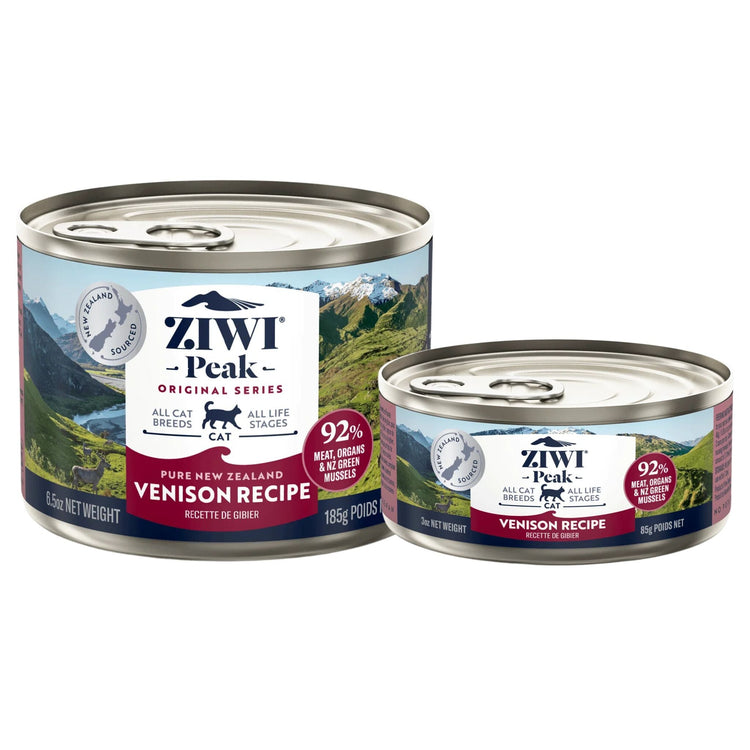 ZIWI Peak Cat Food Cans Venison