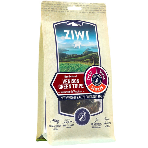 ZIWI Dog Treats Venison Green Tripe