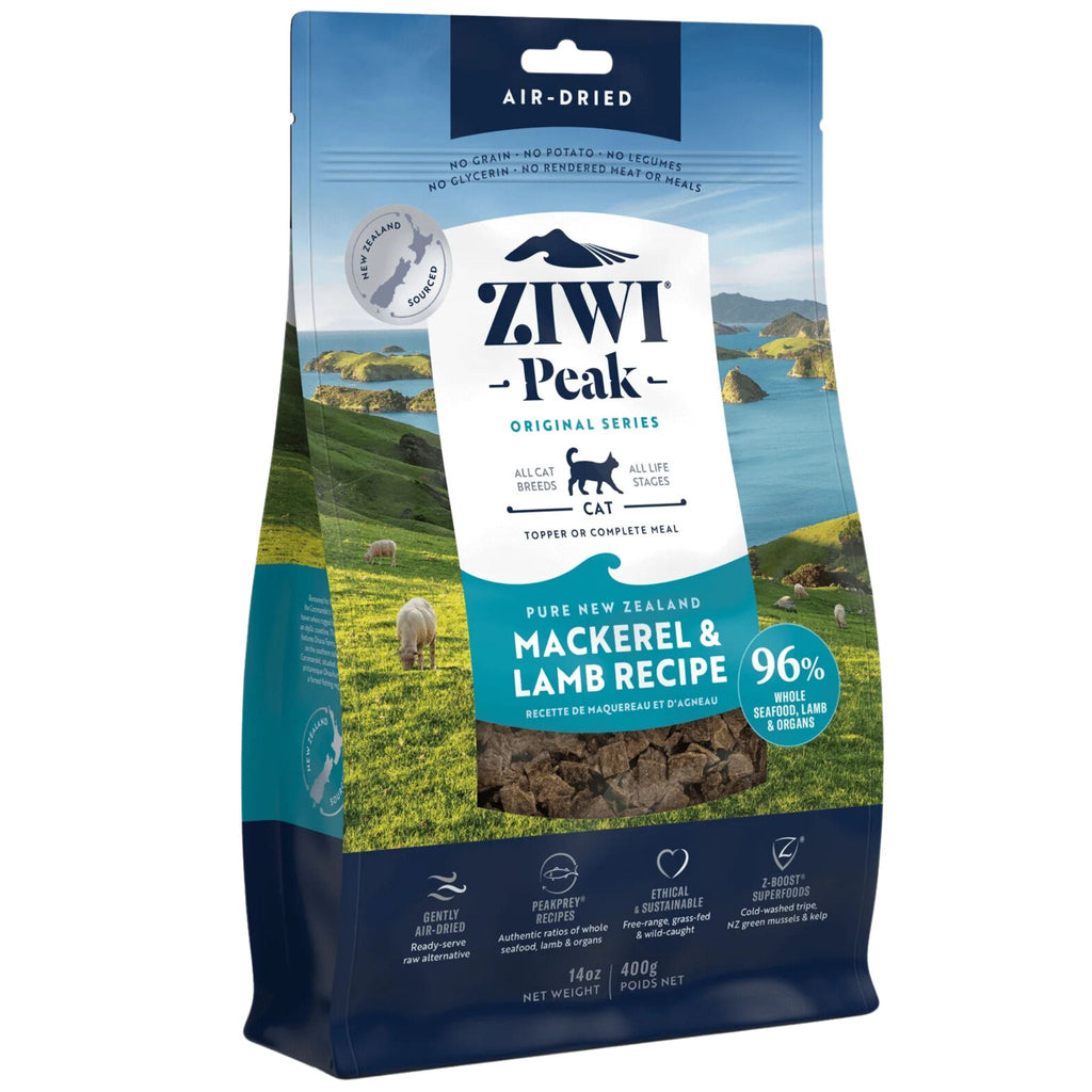 ZIWI Peak Cat Food Air Dried Mackerel and Lamb