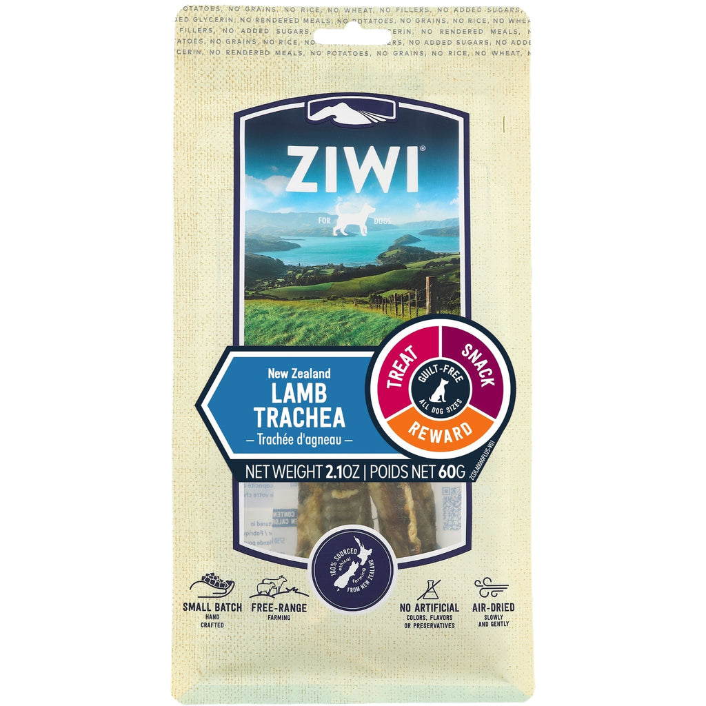 ZIWI Dog Treats Lamb Trachea