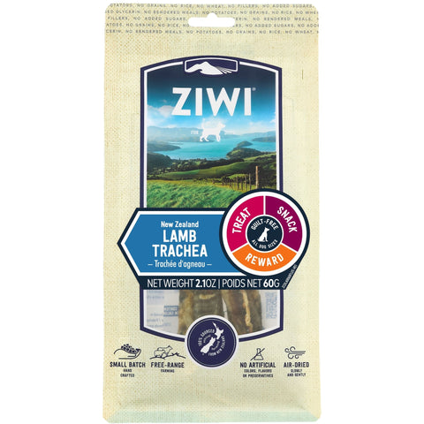 ZIWI Dog Treats Lamb Trachea