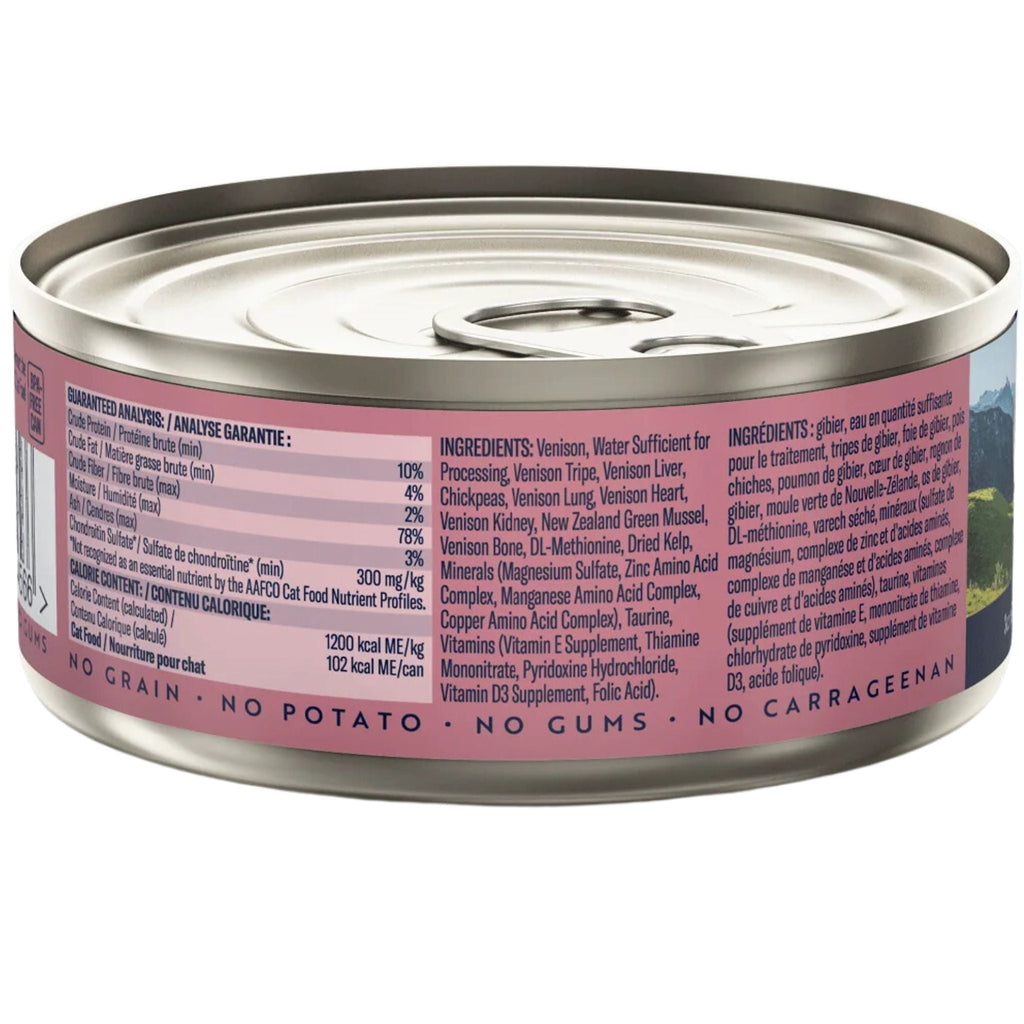 ZIWI Peak Cat Food Cans Venison
