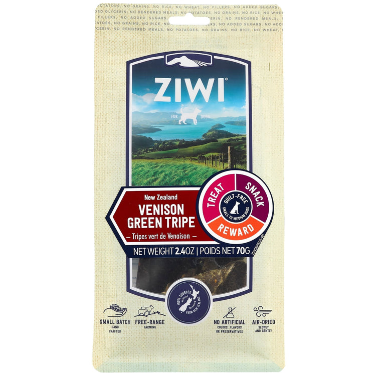 ZIWI Dog Treats Venison Green Tripe
