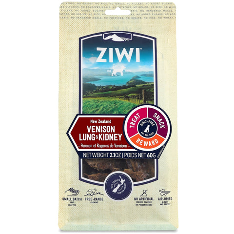 ZIWI Dog Treats Venison Lung & Kidney