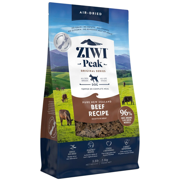 ZIWI Peak Dog Food Air Dried Beef