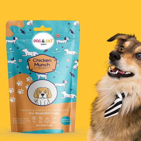 Chicken Munch Stick Dog and Cat Supplies