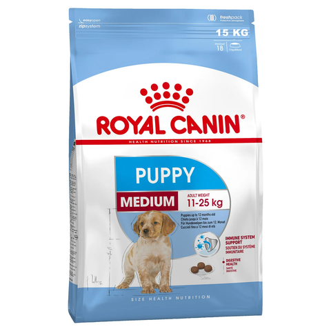 15KG ROYAL CANIN Medium Puppy