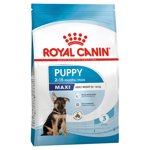 15KG Royal Canin Canine Maxi Puppy Dry Food