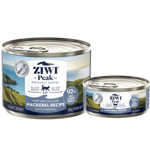 ZIWI Peak Cat Food Cans Mackerel