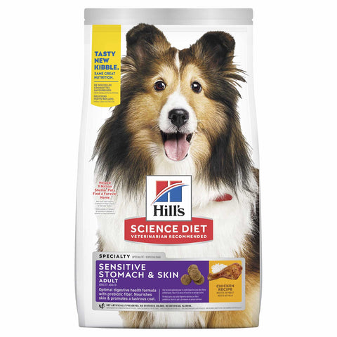 12KG Adult Sensitive Stomach & Skin Chicken Recipe Dog Food