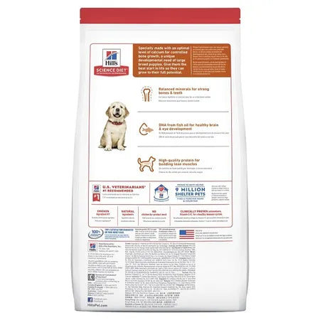 12KG Hill's Science Diet Large Breed Puppy Dog Dry Food